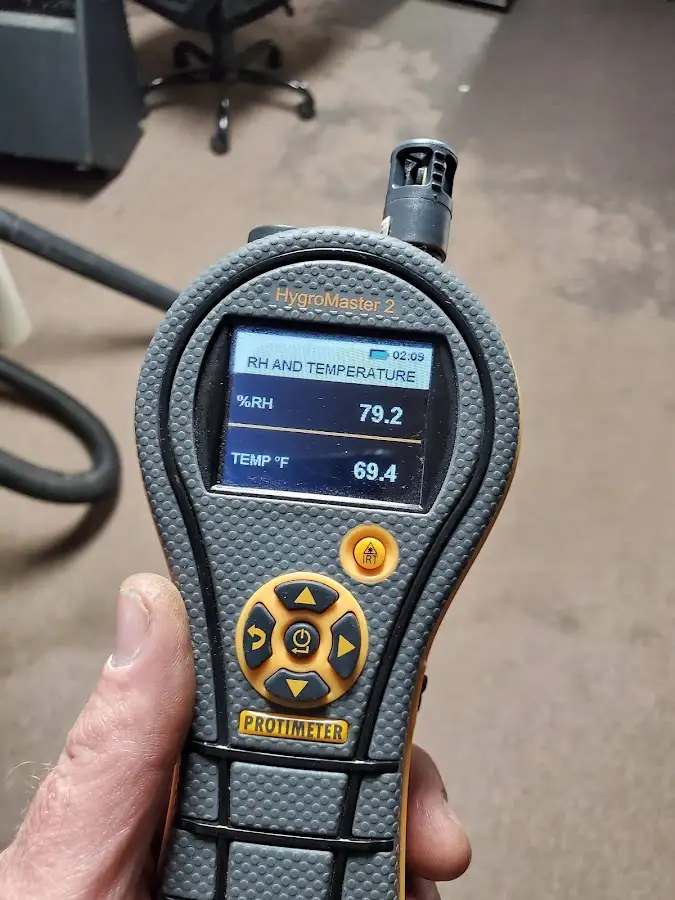 Moisture meter humidity assessment for Fire & Smoke Damage Restoration in Belmar